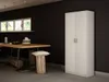 Armadio con scaffali LUCETTE – larghezza 74 cm, bianco Anteprima dell’immagine prodotto 2