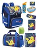 Blauer Pokemon Schulranzen mit Pikachu Motiv · Schulranzen Produktbild-Vorschau 1