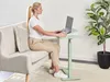 BELIANI Laptoptisch Hellgrün 70 x 40 cm Manuell Produktbild-Vorschau 4