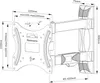 Neomounts WAH 32"-55"  1TFT 3Gelenk  schw. Max.35 Anteprima dell’immagine prodotto 12