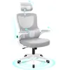 ALFORDSON Ergonomischer Bürostuhl, Selbstanpassende Produktbild-Vorschau 13