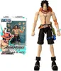 A product shot of an action figure and its packaging. Produktbild-Vorschau