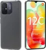 A split image showing the back and front of a smartphone with marketing text on the screen. Podgląd zdjęcia produktu