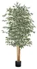 VEVOR Albero di ficus artificiale, 1,8 m, con vaso nero, Anteprima dell’immagine prodotto 3