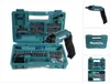 Makita DF001DW, Czarny, Niebieski, 220 RPM, 3 N·m, 4 N·m, Podgląd zdjęcia produktu 1