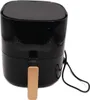 A black Philips air fryer with a gold handle is shown against a white background. Produktbild-Vorschau