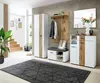 Schuhschrank SPARKS 80 cm breit 106 cm hoch mit 2 Türen und Produktbild-Vorschau 6