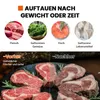 20L 700W Mini mikrovlnná rúra čierna/strieborná Ovládanie Náhľad obrázku produktu 3