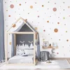 Muralo sticker mural décoration murale multicolore pois Voir les images du produit 5