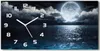 Wanduhr aus Glas – 60x30 cm - Glasbild - Glasuhr - Produktbild-Vorschau 1
