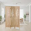 Homestyle4u Paravent Raumteiler 3 teilig Holz Trennwand Produktbild-Vorschau 15