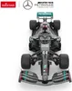 A top-down view of a Mercedes-AMG F1 W11 EQ Performance model car. Produktbild-Vorschau