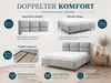 Polsterbett SENTO, 180x200 cm, Doppelbett mit Bettkasten, Produktbild-Vorschau 7