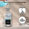 3 ks 300ml dávkovačů mýdla na zeď – šampon, sprchový gel, Náhled obrázku produktu 5