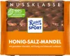 Ritter Sport Noix Classe Miel Sel Amande Chocolat au lait Voir les images du produit 2