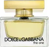 A studio shot of a Dolce & Gabbana The One perfume bottle. Podgląd zdjęcia produktu