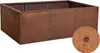 Hochbeet Pflanzbeet Edelrost 120x80x40 cm Pflanzkasten Produktbild-Vorschau 3