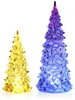 com-four® 2-teiliges Deko-Tannenbaum-Set aus Acryl mit Produktbild-Vorschau 1