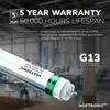 hoftronic LED Feuchtraumleuchte 150cm T8 30W 4800lm 3000K Produktbild-Vorschau 8