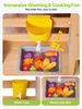 VEVOR Spielküche, Kinderküche, Spielzeugküche mit Löffeln, Produktbild-Vorschau 6