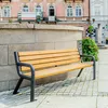 REKORD Viking BIS Tek Gartenbank 186 cm 3-4 Sitzer Robuste Produktbild-Vorschau 6