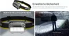 Nitecore HA23 UHE 600 lumens - Lampe frontale à LED noire Voir les images du produit 9