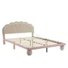 Polsterbett mit LED-Beleuchtung, 140x200 cm, Doppelbett mit Produktbild-Vorschau 1