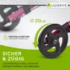 Juskys Rollator Vital faltbar, leicht, höhenverstellbar - Produktbild-Vorschau 4