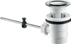 Hansgrohe Ablaufventil Kunststoff mit Edelstahl Blende Produktbild-Vorschau 5