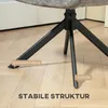 HOMCOM Sessel Drehbar Loungesessel mit Armlehne, Produktbild-Vorschau 7