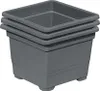 3er Set Pflanzkasteneinsatz 32x32x26 cm Pflanzkübel aus Produktbild-Vorschau 1