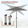 WOLTU Sonnenschirm, Strandschirm UV-beständig, 45° Produktbild-Vorschau 5