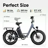 Qekud Fat-Tire E-Bike 20" elektrické kolo, trekové kolo, Náhled obrázku produktu 15