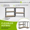 Juskys Lagerregal Basic 2er Set 180x90x40 cm - max. 1750 kg Produktbild-Vorschau 5