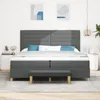 Eleganten-Stil Bettrahmen, Boxspringbett mit Matratze & Produktbild-Vorschau 4