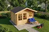 Alpholz Gartenhaus Palermo Gartenhaus aus Holz, Holzhaus Produktbild-Vorschau 3