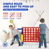 Riesiges 4 Gewinnt Spiel mit Basketballkorb und Wurfspiel, Produktbild-Vorschau 3