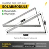 45 Zoll Solarpanel Halterung Solarmodul Montage Befestigung Produktbild-Vorschau 4