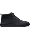 Clarks Sneaker CourtLite Mid, Glattleder, Schwarz, Herren Produktbild-Vorschau 8