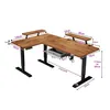Radlove 160cm L-Schreibtisch Elektrisch Höhenverstellbar,  Produktbild-Vorschau 2