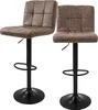 ML-Design 2er Set Barhocker Tresenhocker 360° drehbar, Produktbild-Vorschau 1