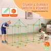 140-teiliges Kinder Konstruktionsspielzeug Fort Bausatz - Produktbild-Vorschau 2