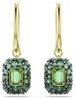 Swarovski Ohrhänger Damen Sublima Drop-Ohrhänger Grün Produktbild-Vorschau 2
