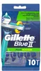 Gillette Blue ll 10 Plus Slalom wegwerpscheermesjes Voir les images du produit 1