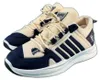 Volksschuhe Sneaker beige-blau bequeme Freizeitschuhe Gr. Produktbild-Vorschau 4