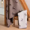 David Fussenegger Kuscheldecke Hirsche Allover 140 x 200 cm Produktbild-Vorschau 4