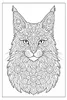 Mandala Malbuch Katzen für Kinder ab 8 Jahren, Teenager und Produktbild-Vorschau 12