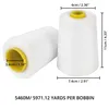 Curtzy Nähgarn Set Polyester Nähgarn Nähmaschine in Weiß (4 Produktbild-Vorschau 2