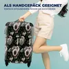 MuchoWow® Koffer Handgepäck Trolley Rollkoffer Kleine Produktbild-Vorschau 4