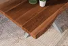 Esstisch Baumkante massiv Akazie Nussbaum 180 x 90 Produktbild-Vorschau 4